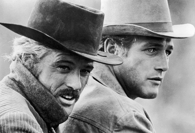 Butch Cassidy és a Sundance kölyök - Robert Redford és Paul Newman, 1969 (Fotó: Örökmozgó)