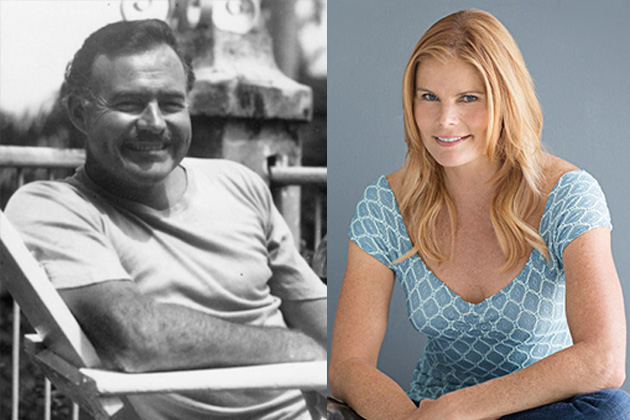 Ernest Hemingway, Mariel Hemingway (fotók: Babelio)