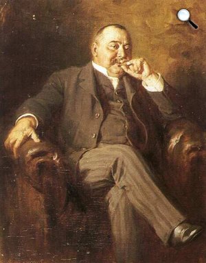 Benczúr Gyula: Mikszáth Kálmán (Fotó: OSZK)