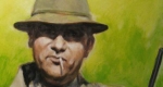 Jeckel Ferenc: Fekete István portré (Fotó: jeckel-ferenc-hupont.hu)