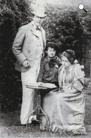 Oscar Wilde, Cyril Wilde és Constance Wilde (Fotó: Babelio.com)