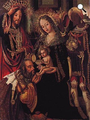 Vicente Gil: A napkeleti bölcsek hódolata (Fotó: Wikipédia)