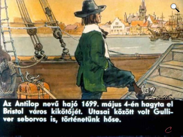Zórád Ernő - Jonathan Swift: Gulliver Lilliputban 04 (Fotó: zoraderno.hu)
