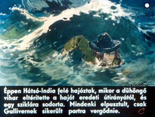 Zórád Ernő - Jonathan Swift: Gulliver Lilliputban 05 (Fotó: zoraderno.hu)