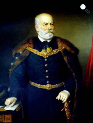 Barabás Miklós: Gozsdu Manó portréja, 1843-44) (Fotó: Wikiart)