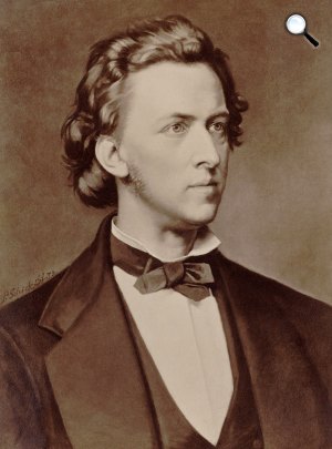 Frédéric Chopin portréja, 1873 (Fotó: P. Schick/Wikipédia)