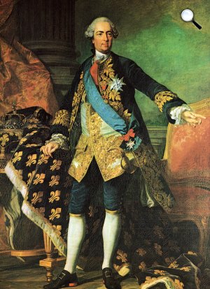 Louis-Michel van Loo: XV. Lajos, 1763 (Fotó: Wikimédia)