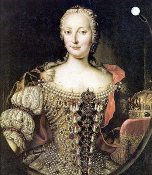 Mária Terézia osztrák császárnő, magyar királynő (Fotó: MEK/OSZK)