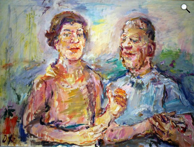 Oskar Kokoschka: Olda és Oskar Kokoschka (Fotó: Wikiart)