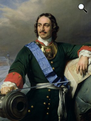 Paul Delaroche: I. (Nagy) Péter cár (Fotó: Wikiart)