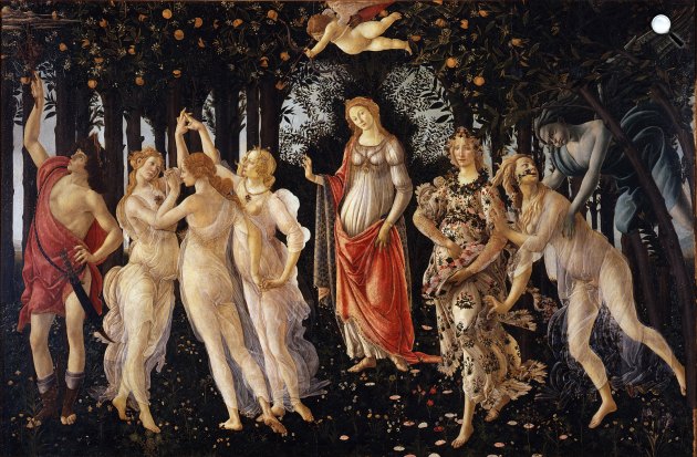 Sandro Botticelli: Primavera (A tavasz), 1482 (Fotó: Wikiart)