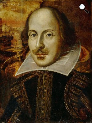 William Shakespeare portré, 1609 (Fotó:Wikiart)