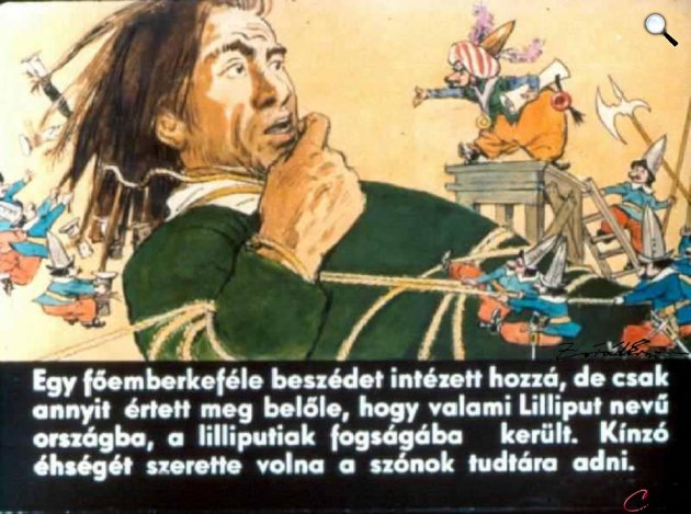 Zórád Ernő - Jonathan Swift: Gulliver Lilliputban 08 (Fotó: zoraderno.hu