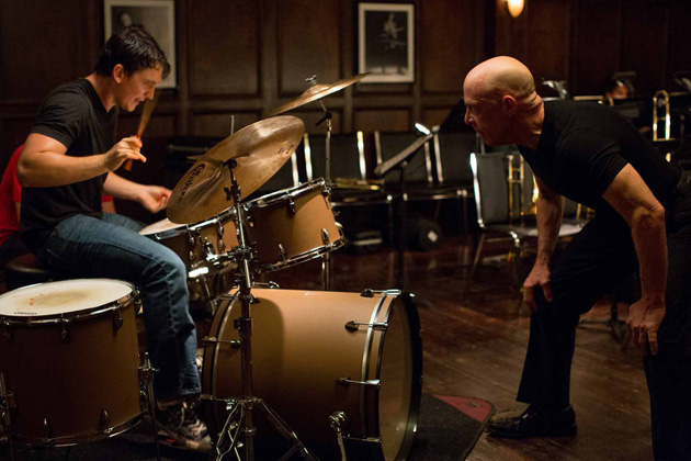 Whiplash, Miles Teller és J.K. Simmons (Fotó: Intercom)