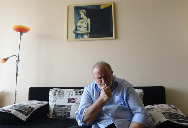 Andorai Péter nemzet színésze (MTI Fotó: Kovács Tamás)