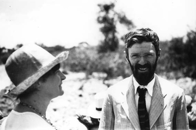 D. H. Lawrence író és felesége, Frieda Lawrence (Fotó: Babelio.com)