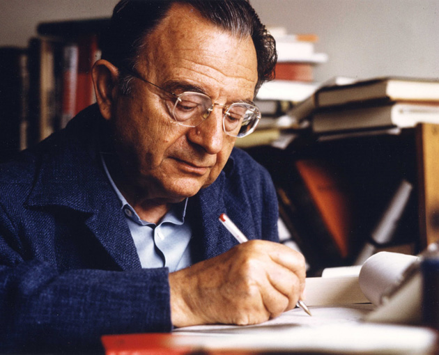 Erich Fromm pszichoanalitikus, író és társadalomfilozófus (Fotó: Babelio.com)