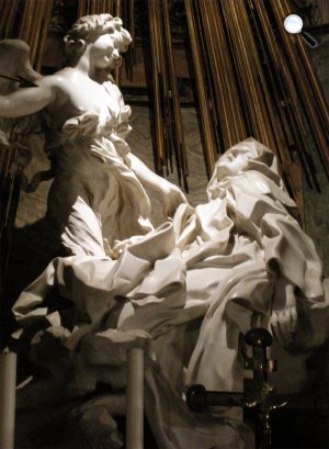 Bernini: Szent Teréz extázisa (Fotó: Wikiart)