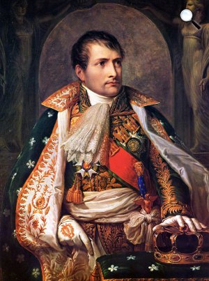 Andrea Appiani: Napóleon, 1805 (Fotó: Wikimedia)