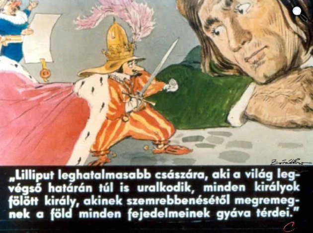 Zórád Ernő - Jonathan Swift: Gulliver Lilliputban 12 (Fotó: zoraderno.hu)