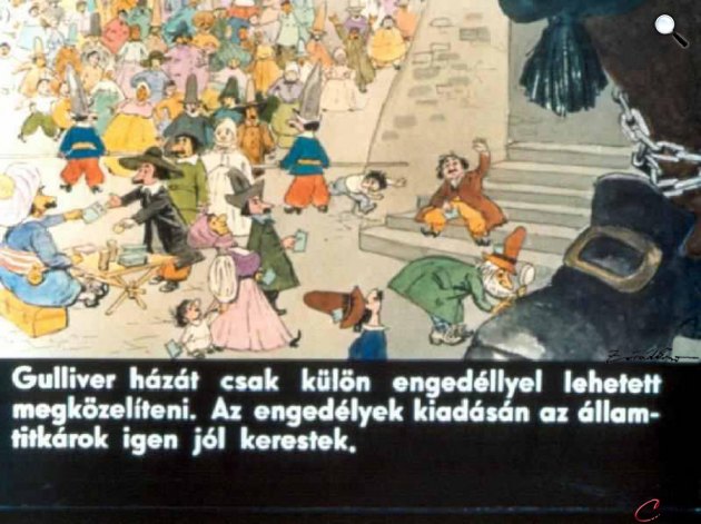 Zórád Ernő - Jonathan Swift: Gulliver Lilliputban 13 (Fotó: zoraderno.hu)