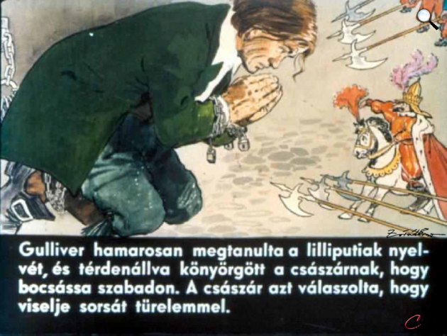 Zórád Ernő - Jonathan Swift: Gulliver Lilliputban 16 (Fotó: zoraderno.hu)
