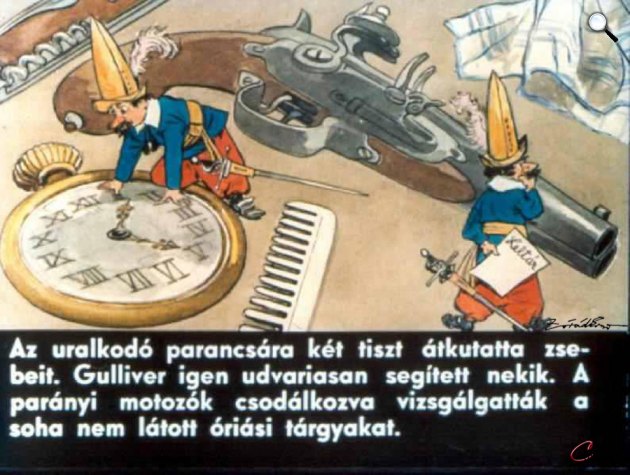 Zórád Ernő - Jonathan Swift: Gulliver Lilliputban 18 (Fotó: zoraderno.hu)