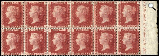A Penny Red bélyeg, 1841. (Fotó: Wikipédia)