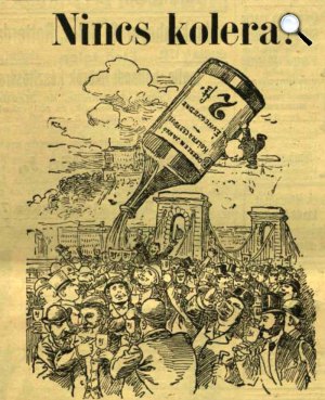 Borsszem Jankó előfizetési hirdetés (Fotó: OSZK)