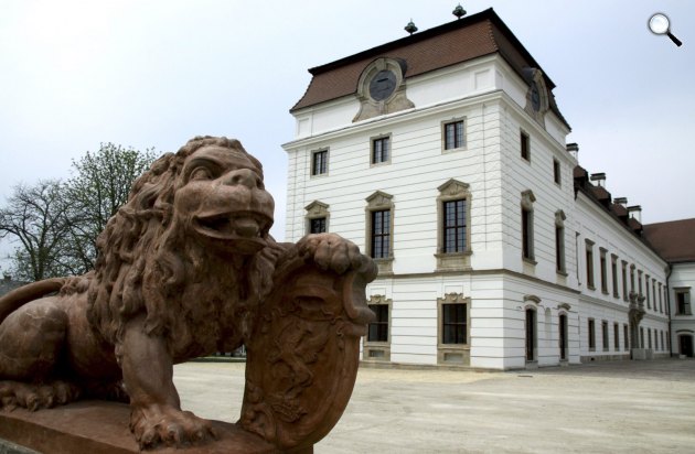 Az Esterházy-kastély Pápán. (MTI Fotó: Nagy Lajos)