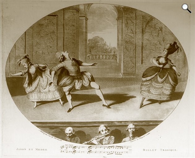 Jean-Georges Noverre - Médea és Jászon előadása, 1763