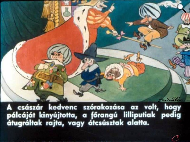 Zórád Ernő - Jonathan Swift: Gulliver Lilliputban  21. (Fotó: zoraderno.hu)