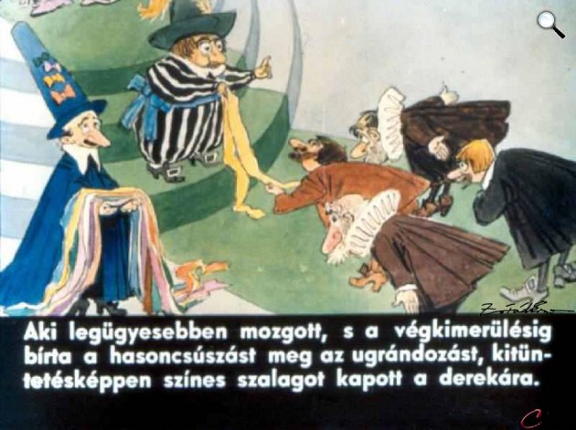Zórád Ernő - Jonathan Swift: Gulliver Lilliputban  22. (Fotó: zoraderno.hu)
