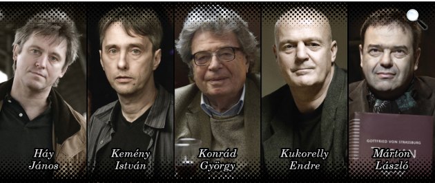 Szilágyi Lenke – Íróportrék (Háy János, Kemény István, Konrád György, Kukorelly Endre, Márton László)