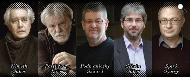 Szilágyi Lenke – Íróportrék (Németh Gábor, Parti Nagy Lajos, Podmaniczky Szilárd, Schein Gábor, Spiró György)