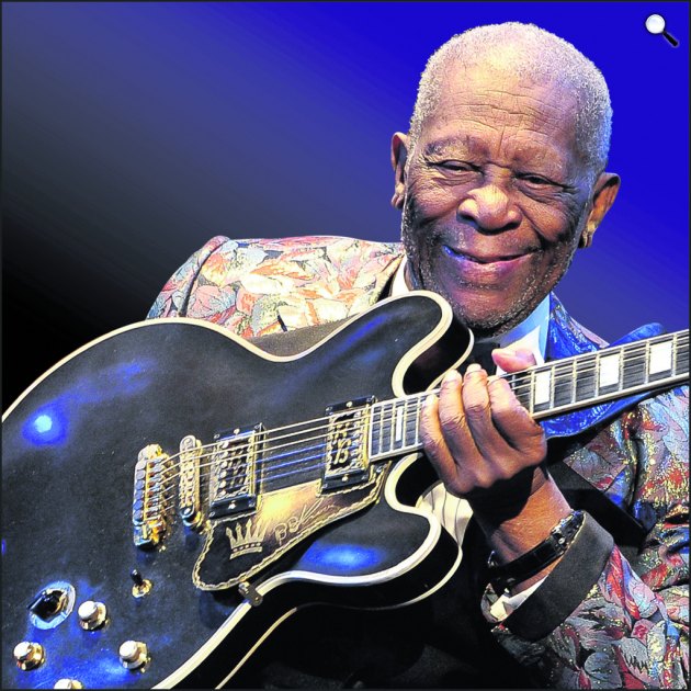 B.B. King bues-zenész