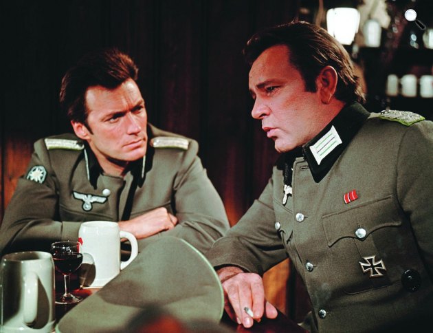 Kémek a sasfészekben, Clint Eastwood és Richard Burton (Fotó: Listal.com)