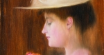 Rippl-Rónai József: Patakiné portréja, 1892 (Fotó: MNG)