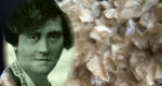 Dudich Endréné Vendl Mária mineralógus, az első magyar női egyetemi tanár, kedvenc ásványa, kalcit (Fotó: Wikipédia)