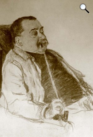 Glatz Oszkár: Mikszáth Kálmán (Fotó: OSZK)