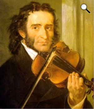 Niccolò Paganini hegedűművész (Fotó: Wikipédia)
