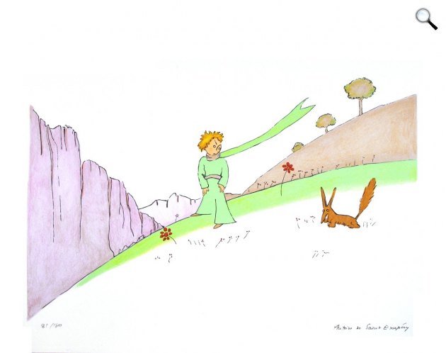 Antoine de Saint-Exupéry: A kis herceg (Fotó: thelittleprince.com)