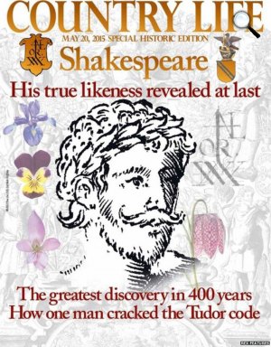 William Shakespeare drámaíró William Rogers rajzán, 1597 (Fotó: BBC)