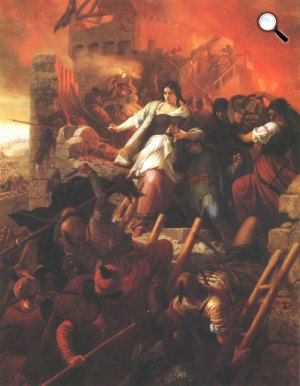 Székely Bertalan: Egri nők, 1867 (Fotó: MNG)