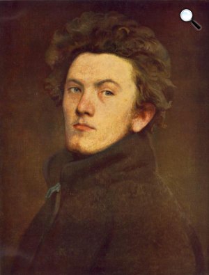 Székely Bertalan: Önarckép, 1860 (Fotó: Wikiart)