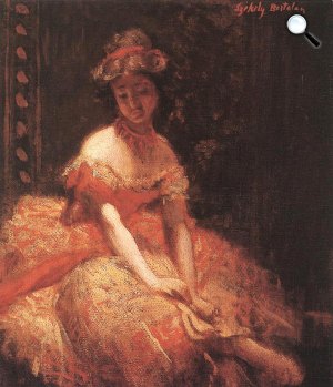 Székely Bertalan: Táncosnő (vázlat), 1875 (Fotó: MNG)