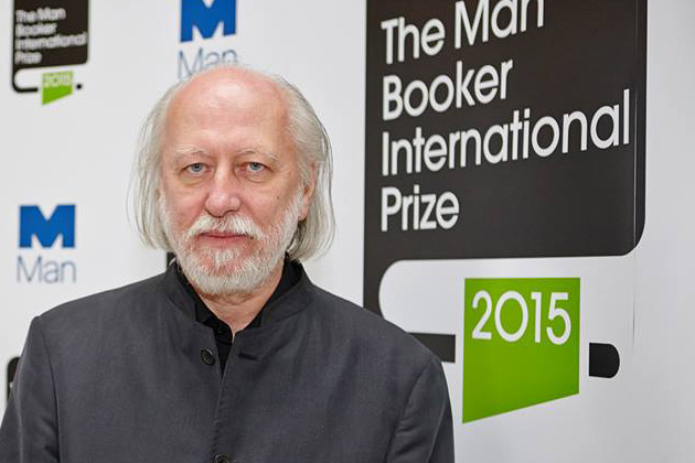 Krasznahorkai László író (Fotó: Man Booker Prize)