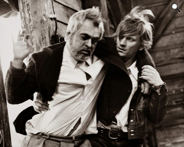 Az öreg, Latinovits Zoltán és Harsányi Gábor, 1976 (Fotó: Inkey Alice/Fotóművészet.hu)