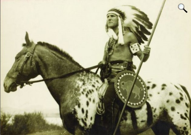 Baktay Ervin orientalista tudós, a Nagyfőnök lóháton, 1931 (Fotó: Szépművészeti Múzeum)