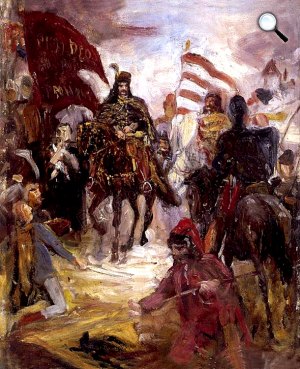 Greguss Imre: Rákóczi lovon (Fotó: Wikiart)